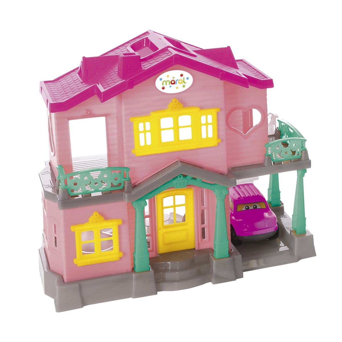 Casinha De Bonecas Infantil Maral Sweety Home Com Acessórios Rosa