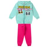 Conjunto Infantil Menina Com Jaqueta Select Verde 6