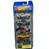 Carrinhos Hot Wheels Car Meet Hly78 C/ 5 Carros - Mattel Unica Mattel