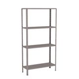 Estante Aço 4 Prateleiras Eaf006 Cinza