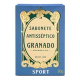 Sabonete Granado Antisséptico Sport 90g Embalagem Com 12 Unidades