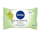 Sabonete Nivea Hidratante Erva Doce E Óleos 125g Embalagem Com 12 Unidades