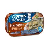 Sardinha Gomes Da Costa Em Óleo Sabor Defumado 125g - Embalagem Com 50 Unidades