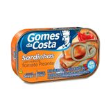 Sardinha Picante 125g - 50 Unidades - Gomes Da Costa
