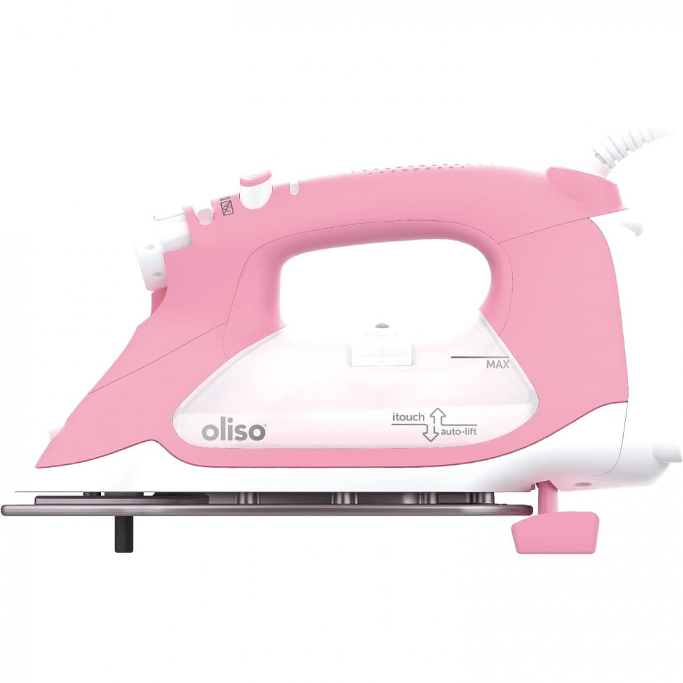 Oliso Tg1600 Pro Plus Ferro De Passar A Vapor, C, Desligamento Automatico, 1800w, 110w, Rosa