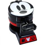 Disney's Mickey Mouse Máquina de Waffle, Assa dos 2 lados, 800 W, 110V, vermelha.