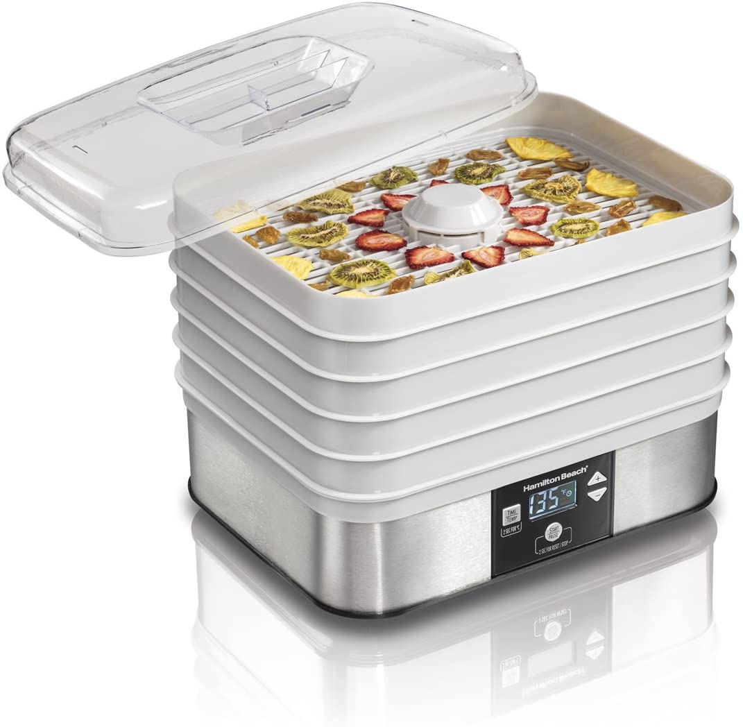 Desidratador de Alimentos Hamilton Beach 32100A 5Tray 500W