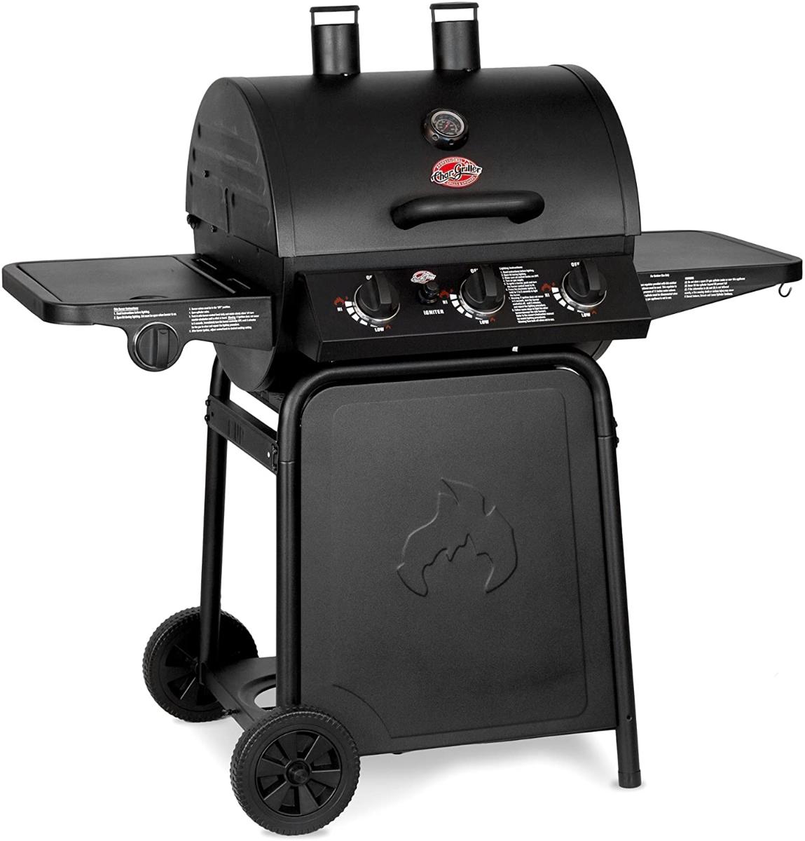 Churrasqueira a gás E3001 Grillin Pro 40800 BTU preto