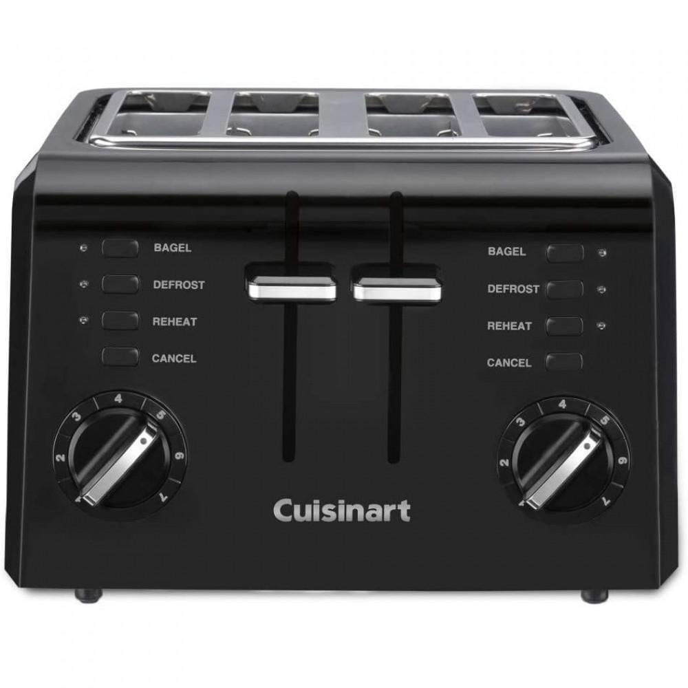 Cuisinart Torradeira, c/ 4 fatias, 900W,110V, preta.