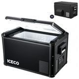 Vl60 Cooler, Geladeira Eletrica Automotiva 60l Portatil, 12, 24v Dc 110, 240v Ac, Iceco, Preto