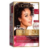 Tintura Imédia Excellence 3 Castanho Escuro 47g