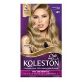 Tintura Koleston 81 Louro Cinza Claro 55g