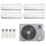 Ar-condicionado Multi Split Inverter R-32 Gree 36.000 (3x Evap Hw 9.000 + 1x Evap Hw 12.000) Quente/frio 220v