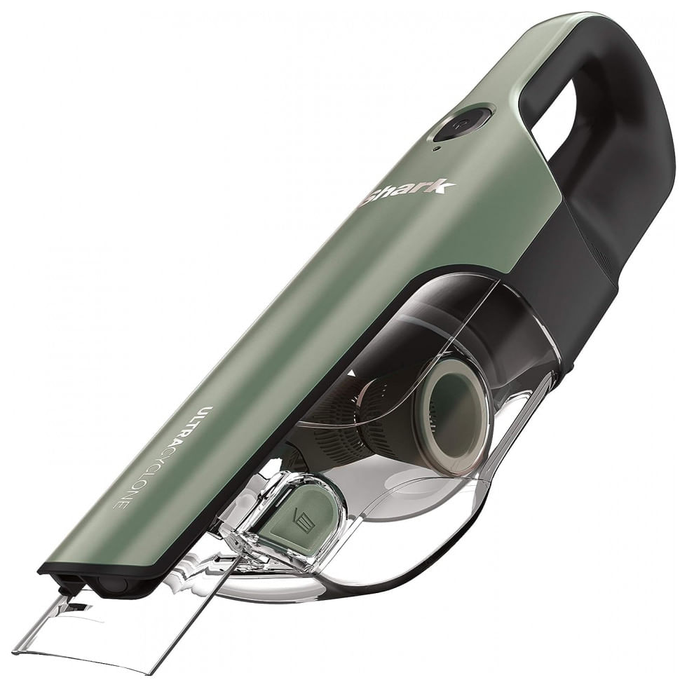 Aspirador De Po Automotivo Portatil E Recarregavel, Potente 65w, Shark Ch901, Verde