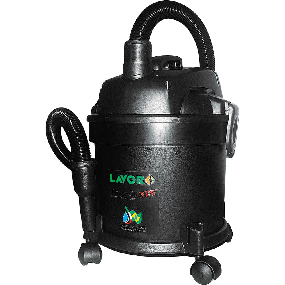 Aspirador De Pó/água Lavor Power Duo New 1250w Preto 127v