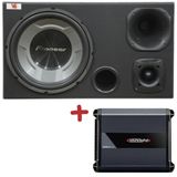 Caixa Trio 12&#39;&#39; Ts-w3060br + D200-x+st200+módulo Soundigital