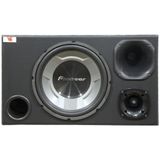 Caixa Som Trio Subwoofer Pioneer 12&#39; + 1 Driver + 1 Tweeter