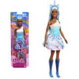 Boneca Barbie Unicórnio Azul - Mattel Unica Mattel