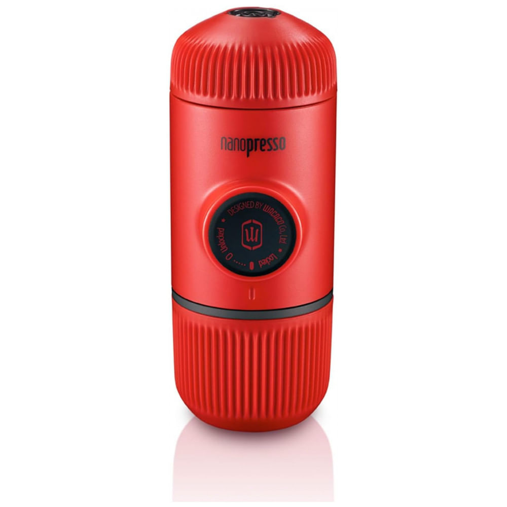 Cafeteira Eletrica Programavel Mini Expresso Manual Portatil 18 Bar, Wacaco Nanopresso Red Fba, Vermelho