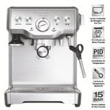 Cafeteira Elétrica By Breville Express Inox 1,8l Máquina De Café Profissional Italiana 220v