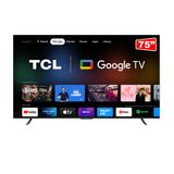 Smart Tv Tcl Led 75 Polegadas 4k Wi-fi Google Tv Comando De Voz 75p735