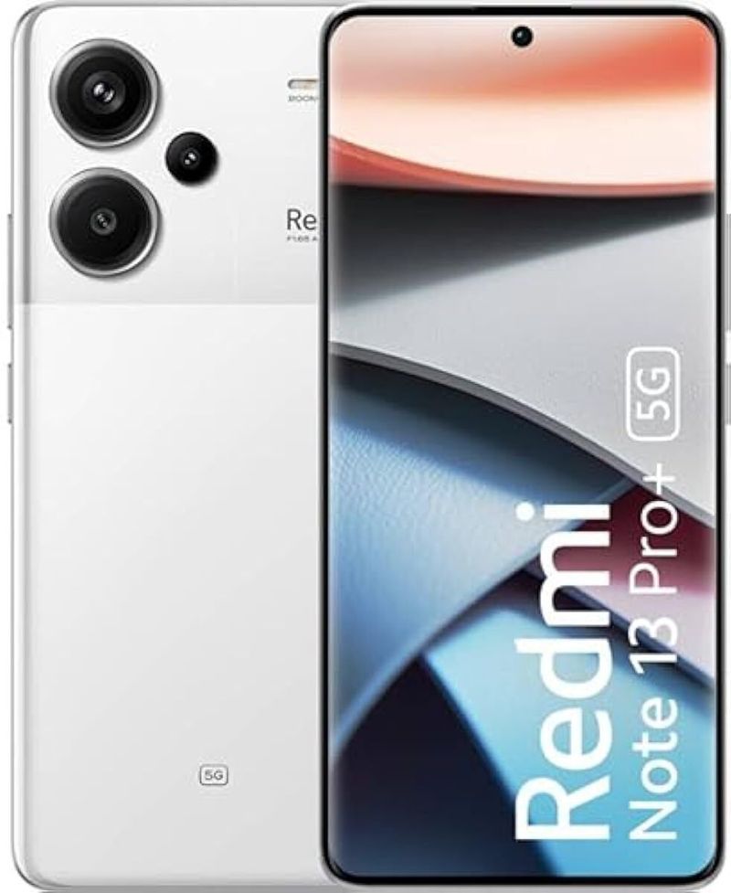 Celular Smartphone Xiaomi Redmi Note 13 Pro+ 5g 512gb Branco - Dual Chip