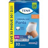Roupa Intima Tena Pants Dermacare G/eg Leve 32un Pague 30un
