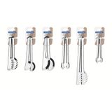 Kit De Utensílios Tramontina Em Aço Inox Acabamento Brilho - 66800/110