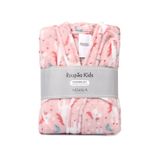 Roupão Infantil Estampado Porto Franco Rosa 12/14