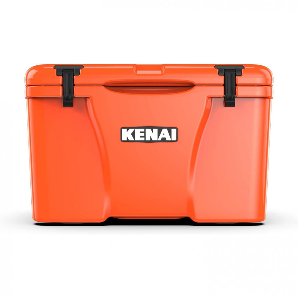 Cooler Caixa Termica Portatil 25 Litros Com Porta Copos, Kenai 700017, Laranja