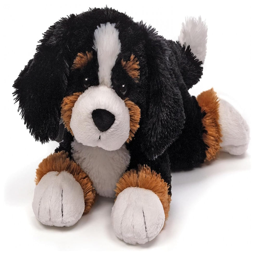 Pelucia Cachorrinho Para Criancas Maiores De 1 Ano, E, Gund 1064541, Preto