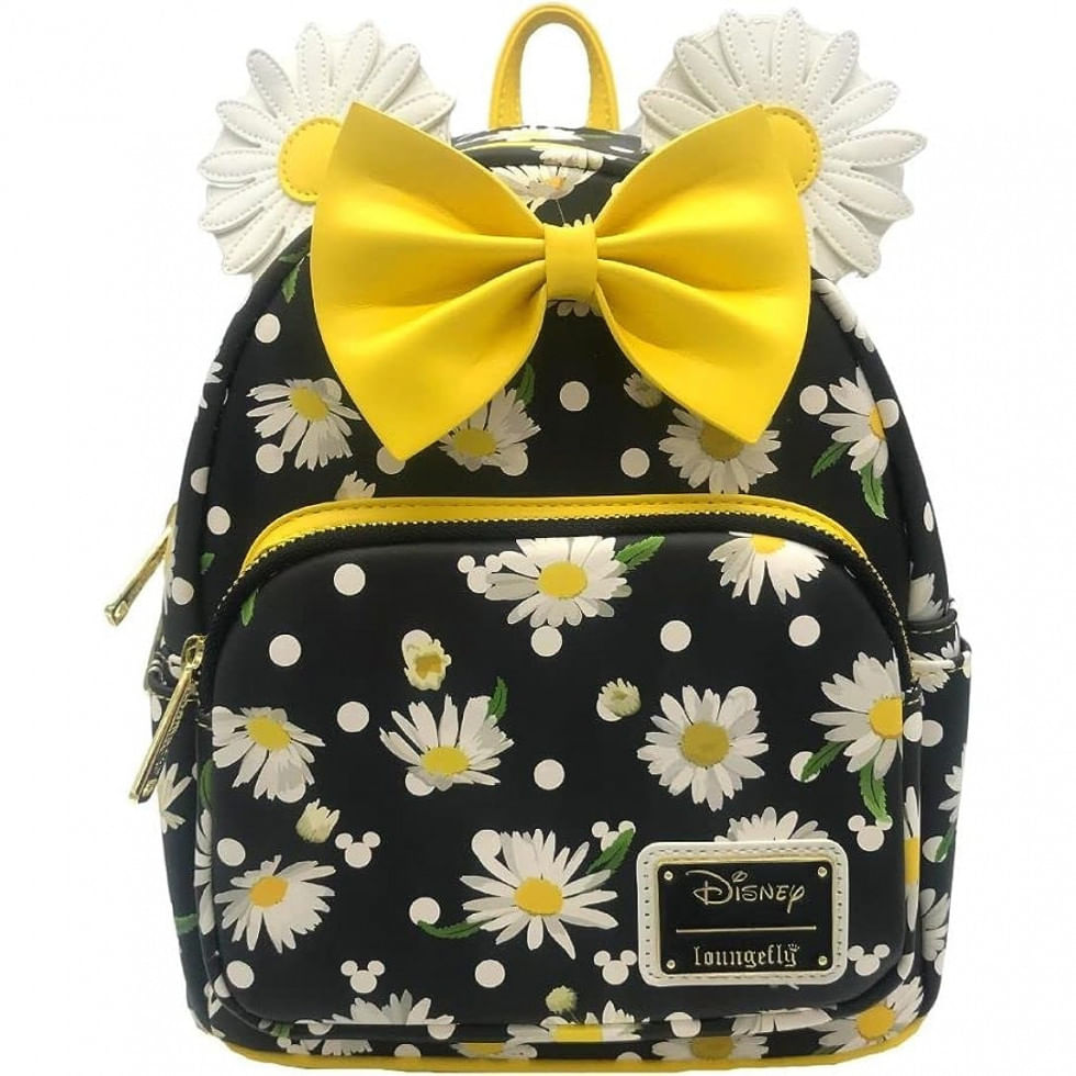 Mochila Escolar Infantil Loungefly Disney Minnei Mouse Florida Para Criancas A Partir De 3 Anos, Preta