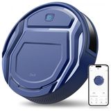 Aspirador De Po Robo Life Inteligente E Automatico A Bateria 1800mah, 110v, Okp K2, Azul