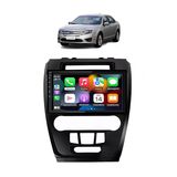 Kit Multimídia Fusion 2009 / 2012 Carplay Androidauto 9 Pol Usb Bt Fm