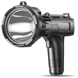 Lanterna Led Recarregavel, 20 Horas De Acao, A Prova Dagua Ip66 E 12.000 Lumens, Yierblue, Preta