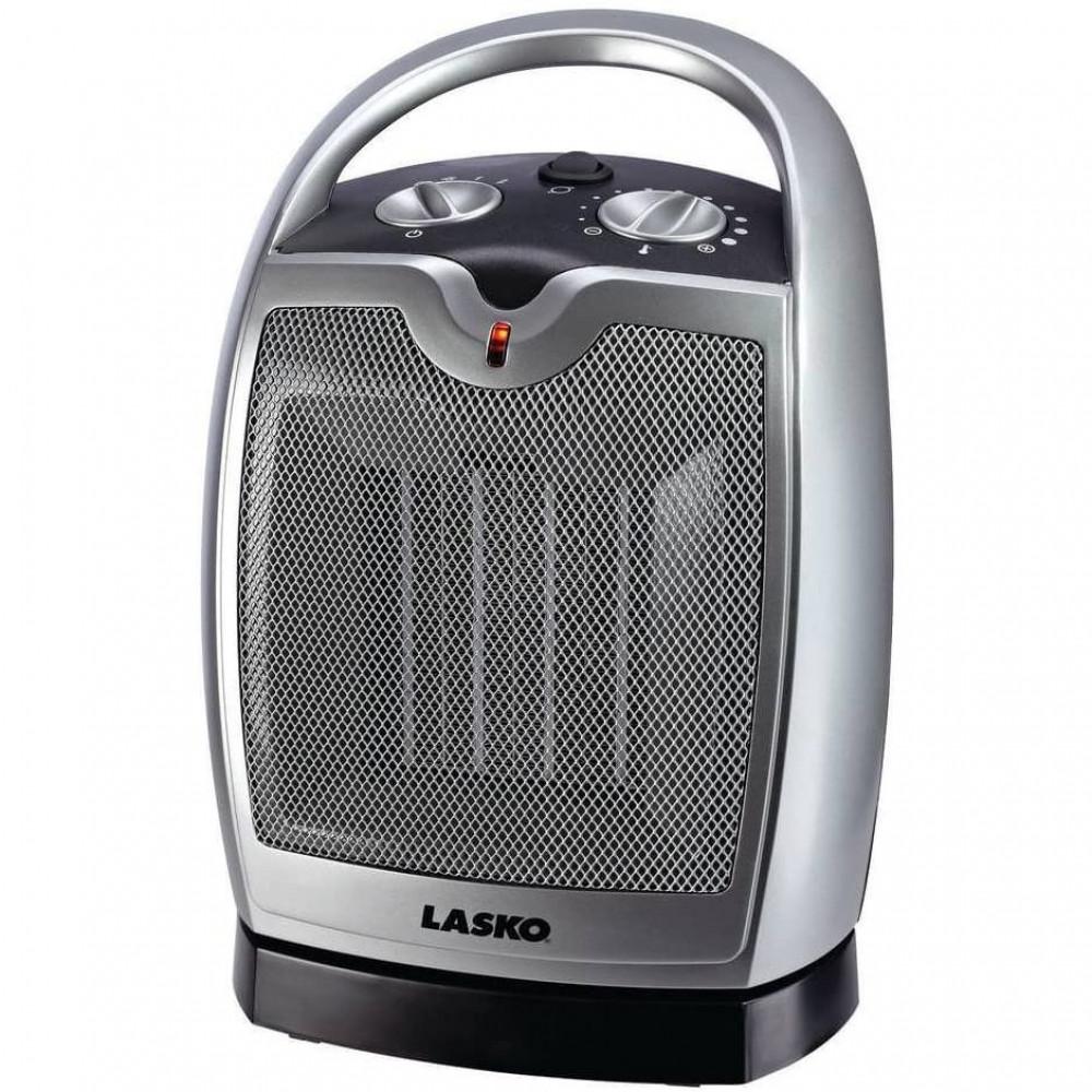 Lasko Aquecedor Cerâmico Elétrico Portátil-Termostado Ajustável 1500W.