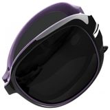 Oculos De Sol Feminino Dobravel Com Protecao Uv, Joopin A28, Preto E Roxo