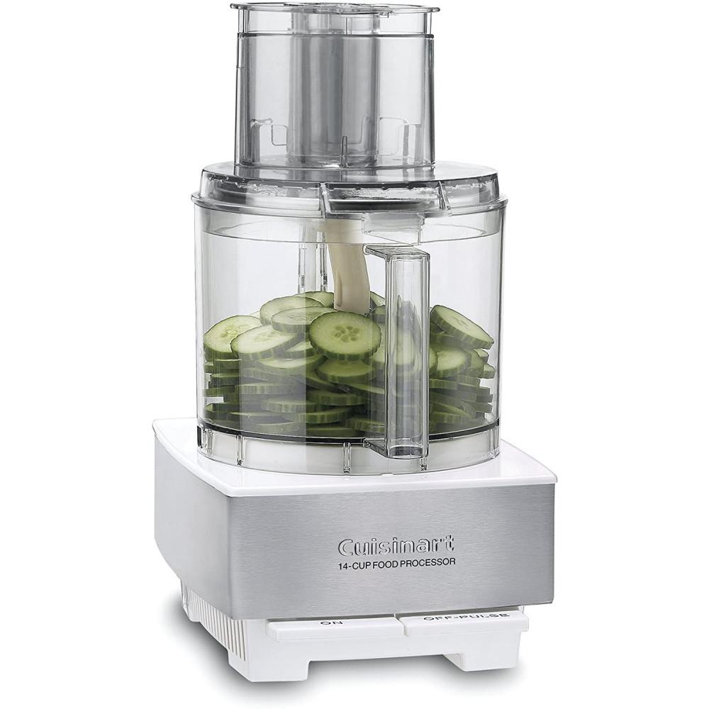 Cuisinart Processador de Alimentos DFP-14BCWNYAMZ, 14 Xíc Aço Inoxidável Branco 110V