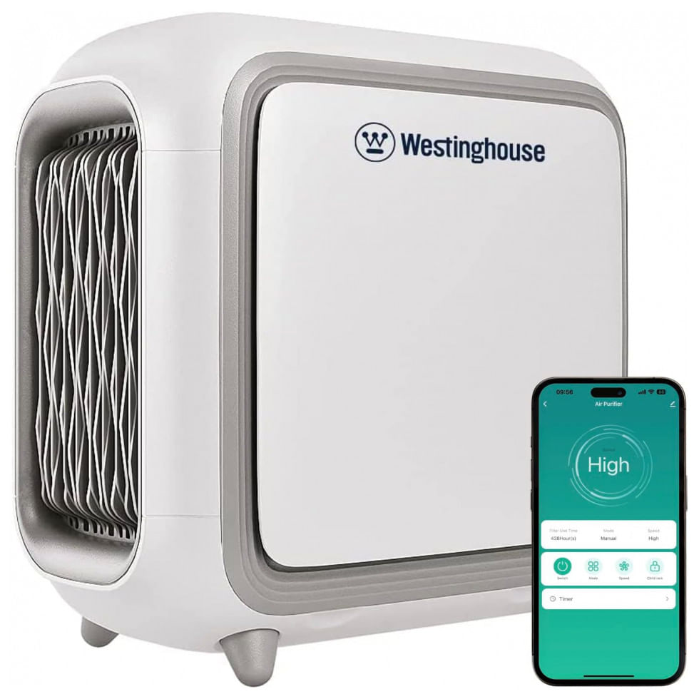 Purificador De Ar Com 5 Estagios E Filtro Hepa Para Espacos De Ate 27 M2, 110v Westinghouse, Branco