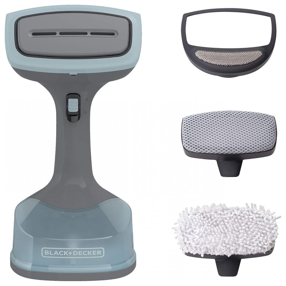 Vaporizador De Roupas Profissional Com Desligamento Automatico, 110v, Blackdecker Hgs200, Cinza