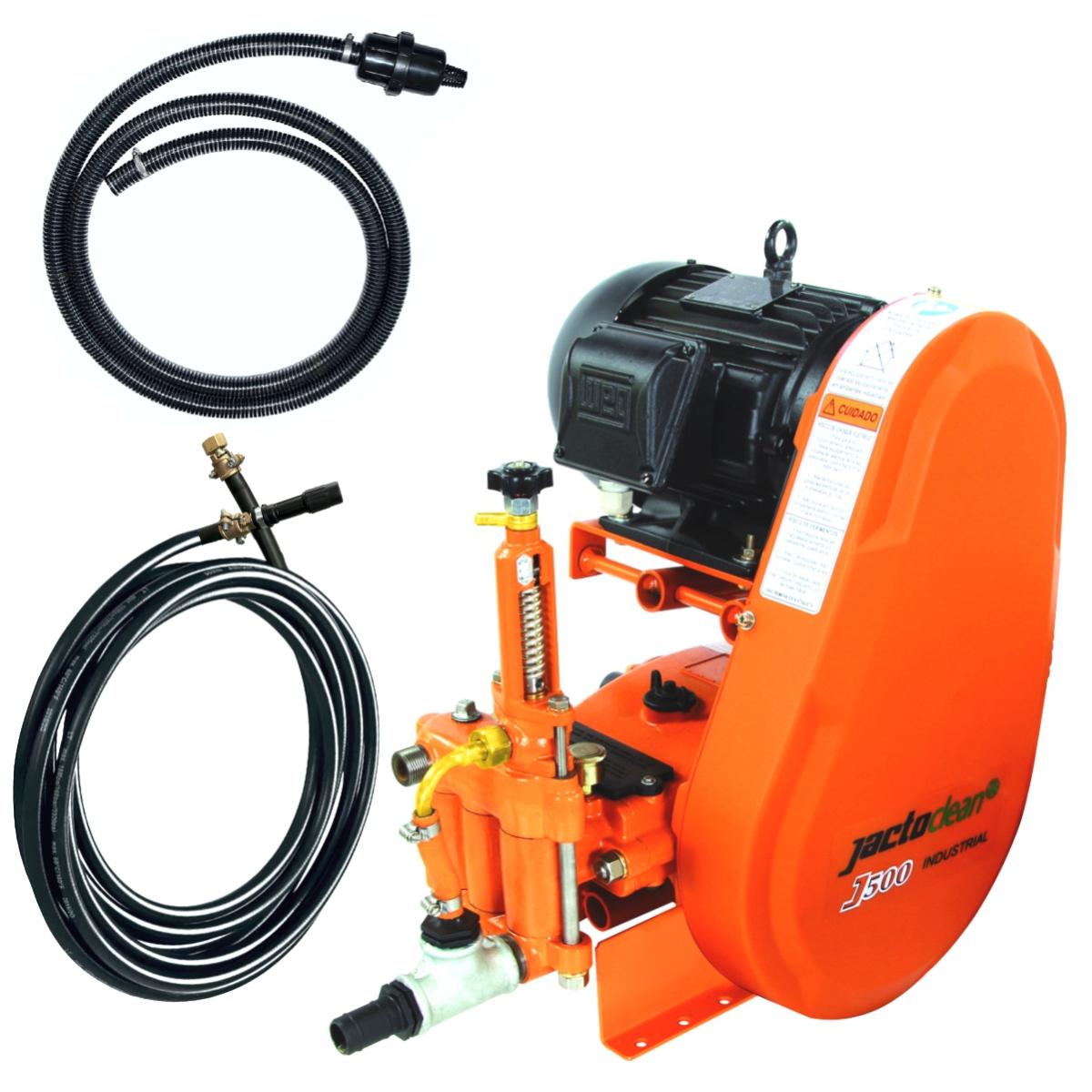 Lav. Alta Pressão Jacto Clean Trifásico 500lb – J500 220v
