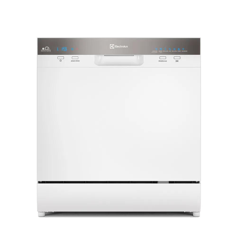 Lava Louça Electrolux 8 Serviços Branco Ll08b - 220v