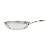 Wok Tramontina Grano Em Aço Inox Corpo Triplo Com Cabo 28 Cm 3,4 L - 62158/280