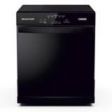 Lava-louças Brastemp 8 Serviços Preta 110v Blf08aeana