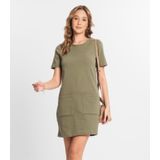 Vestido Moletinho Feminino Select Verde Gg