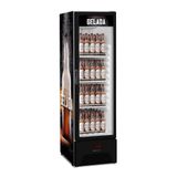 Refrigerador Cervejeira Metalfrio 324 Litros, Vn28rp Optima Frost Free, Preto