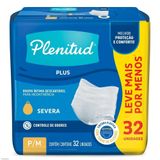 Roupa Íntima Plenitud Plus Tamanho P/m - 2 Pacotes Com 32 Tiras - Total 64 Tiras