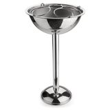 Champanheira Com Pedestal Inox Com Separador Garrafas 12,2l