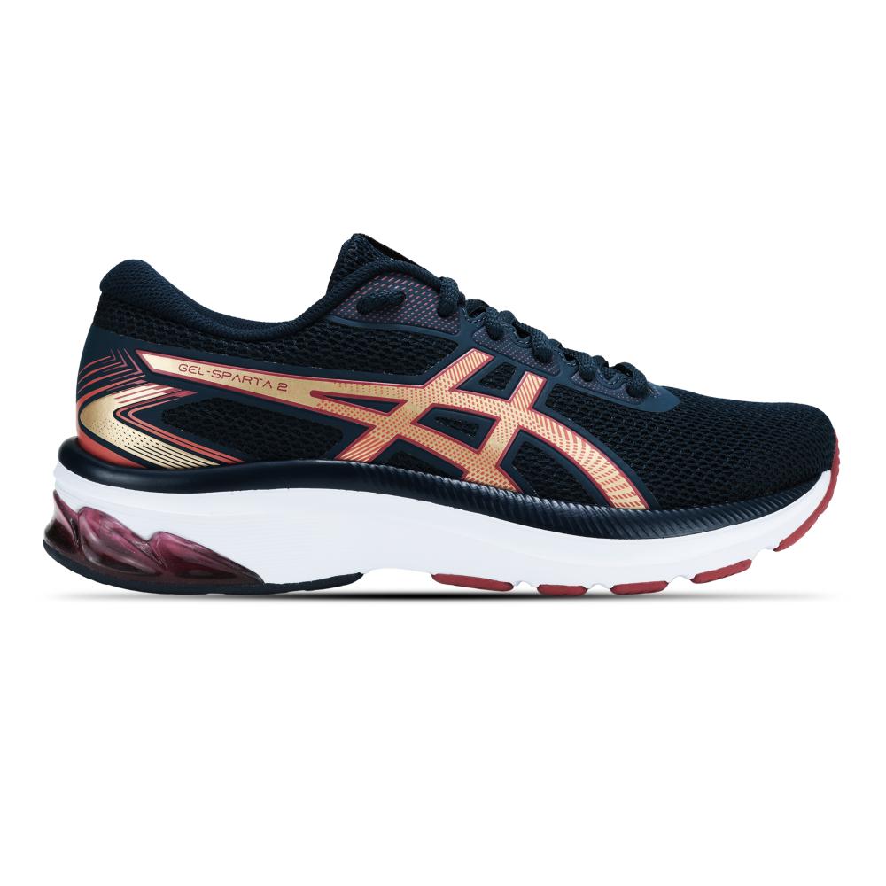 Tenis Asics Gel-sparta 2 Azul/laranja 38