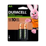 Pilha Recarregável Duracell Aa 2500 Mah C/ 2 Unidades - Ac2473